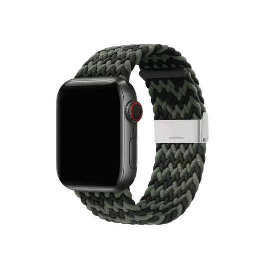 Bracelet Nylon Tressé - Vert